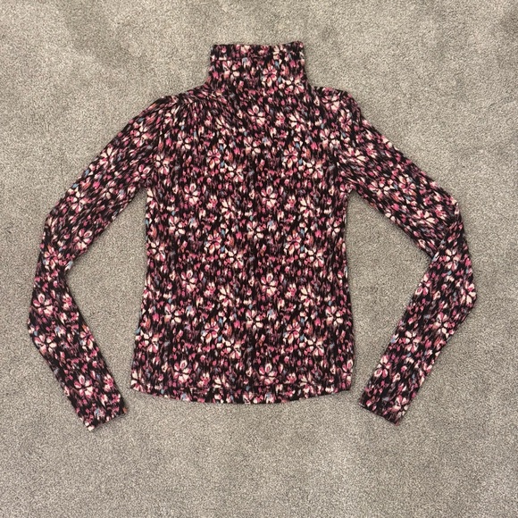 Isabel Marant Étoile Women's Floral Lou High-Neck Blouse Size 4 Multicolor NWOT - Picture 4 of 10